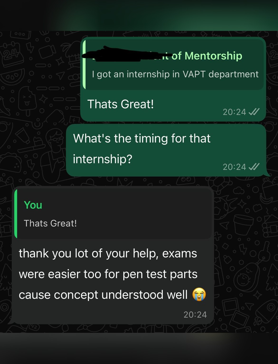 Message from Zakiya Jamal about HackproofHacks training