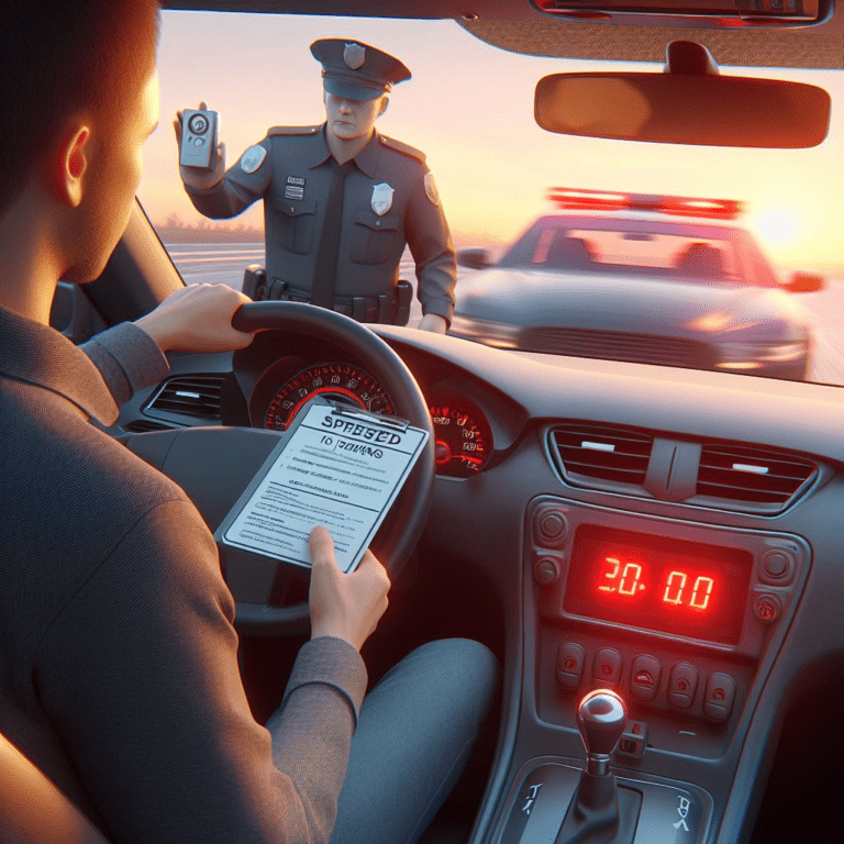 Avoiding Speeding Fines or challans Using radarbot