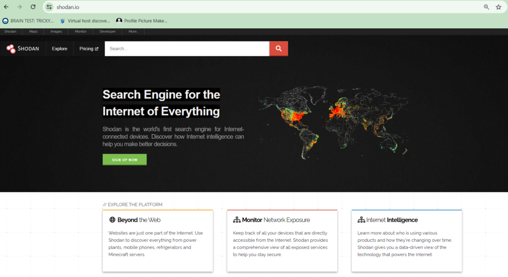 shodan tool. Ethical hacking series: The Art of Reconnaissance