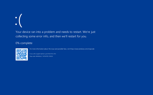 Massive Windows Crash: Blue Screen of Death Triggered by CrowdStrike Bug